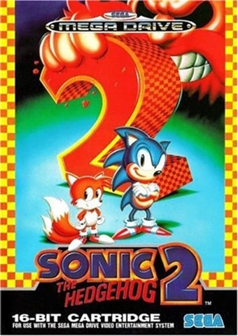Sonic The Hedgehog 2 (Mega Drive) W/Manual, Boxed