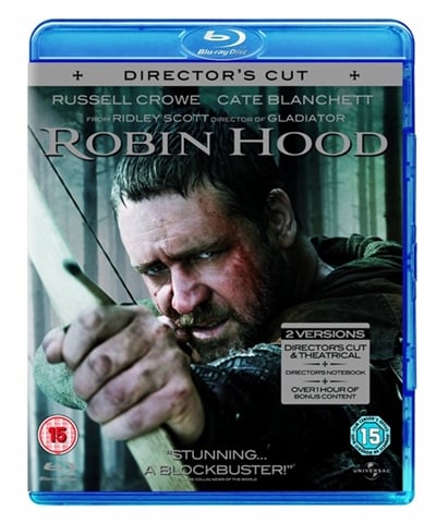 Robin Hood: Directors Cut (15) 2010 2 Disc