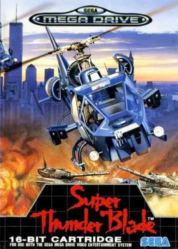 Super Thunder Blade (Mega Drive) W/O Manual, Boxed