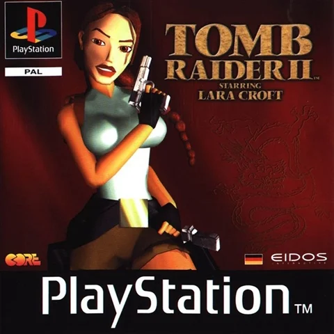 Tomb Raider 2 (PS1) W/ Manual