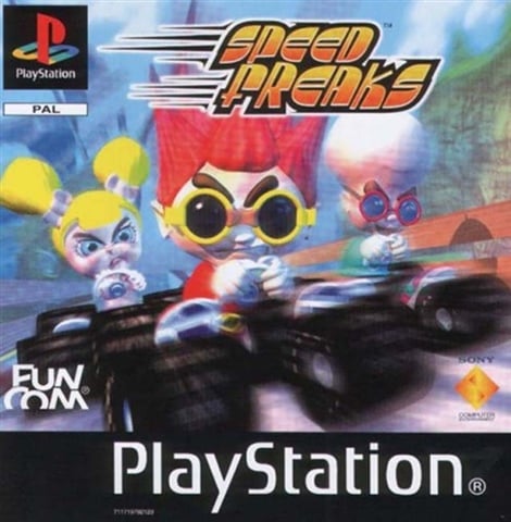 Speed Freaks (PS1) W/Manual, Boxed