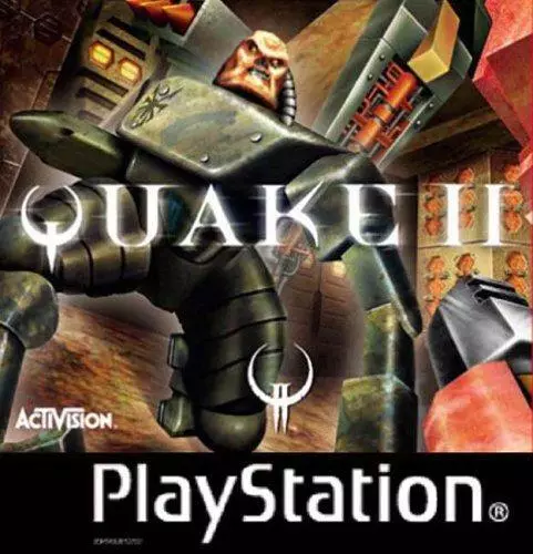 Quake 2 (PS1) W/Manual, Boxed