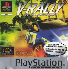 V-Rally: Championship Edition (PS1) Platinum, W/O Manual, Boxed