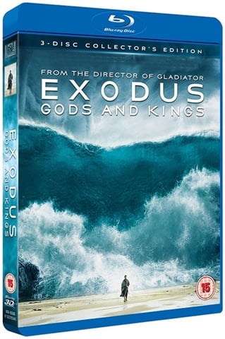 Exodus: Gods And Kings (12) 2014 3D + Blu-Ray