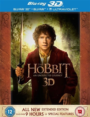 Hobbit, The: An Unexpected Journey (12) 2012 - Extended Ed. 3D+BR 5 Disc