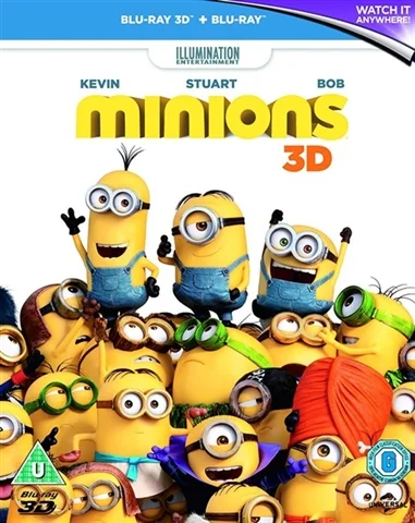 Minions (U) 2015 3D+BR