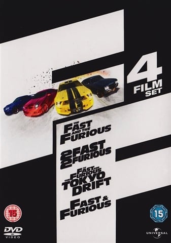 Fast & The Furious, The: 1-4 Collection (15) 2009 4 Disc
