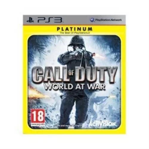 Call Of Duty: World At War (PS3) Platinum