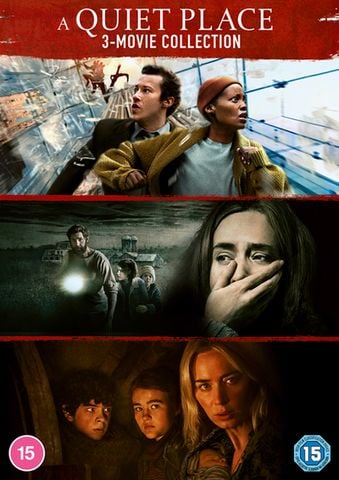 Quiet Place: 3 Movie Collection (15) 2024 3 Disc