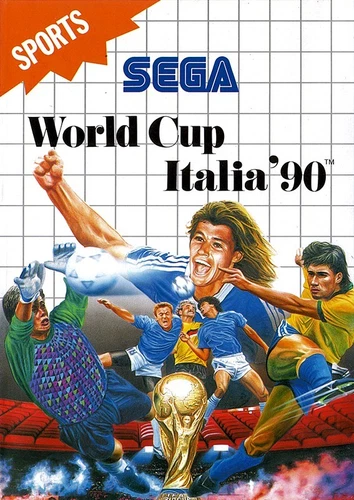 World Cup Italia' 90 (Master System) W/O Manual, Boxed
