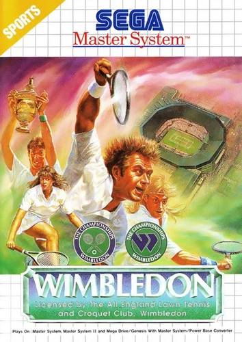 Wimbledon (Master System) W/ Manual, Boxed