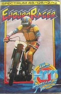 Enduro Racer (Spectrum 48k/128k/+2/+3 Cassette)