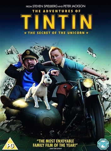 Tintin: Secret Of The Unicorn (PG) 2012