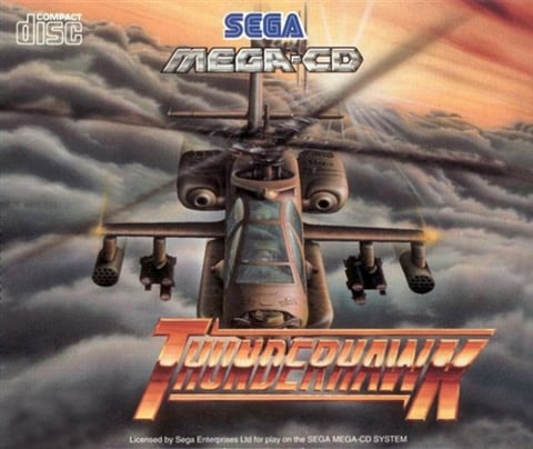 Thunderhawk (Sega Mega-CD) W/Manual, Boxed