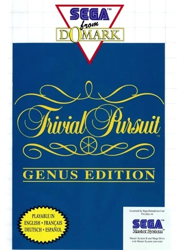 Trivial Pursuit: Genus Edition (Master System) W/ Manual, Boxed