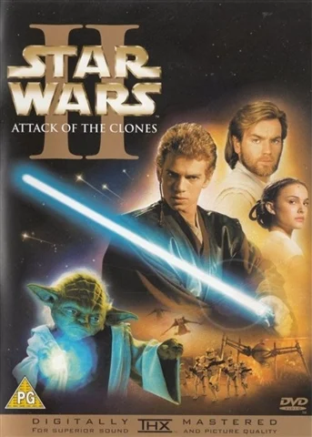 Star Wars 2: Attack Of The Clones (PG) 2002 2 Disc