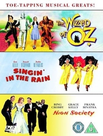 Wizard Of Oz/Singin' In The Rain/High Society (U) 1956