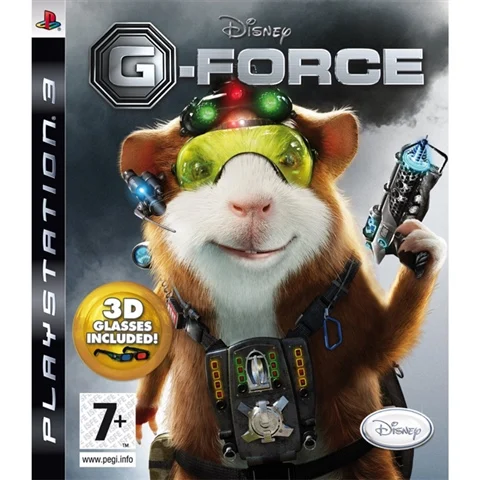 G-Force (PS3) 3D Glasses Included
