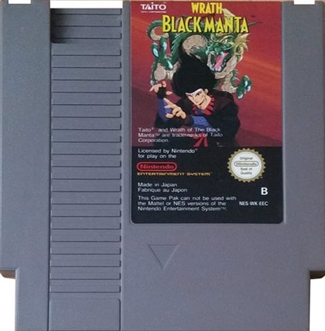 Wrath Of The Black Manta (NES) Unboxed