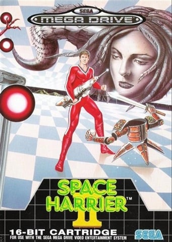 Space Harrier 2 (Mega Drive) W/ Manual, Boxed