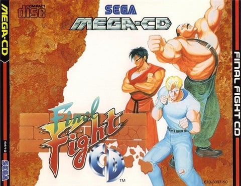 Final Fight (Sega Mega-CD) W/Manual, Boxed