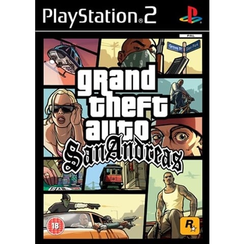 Grand Theft Auto: San Andreas (PS2)