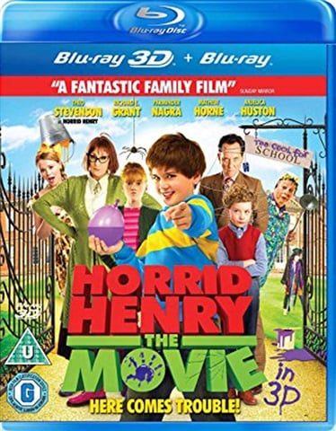 Horrid Henry: The Movie (U) 2011 +3D
