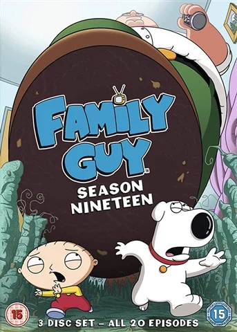 Family Guy: Season 19 (15) 2019 3 Disc