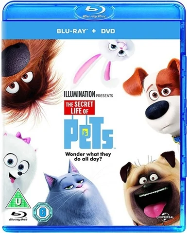 Secret Life Of Pets, The (U) 2016 DVD+Blu-ray