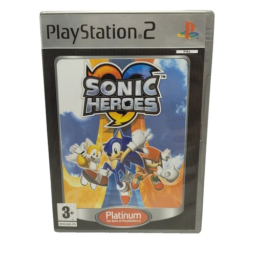 Sonic Heroes (PS2) Platinum