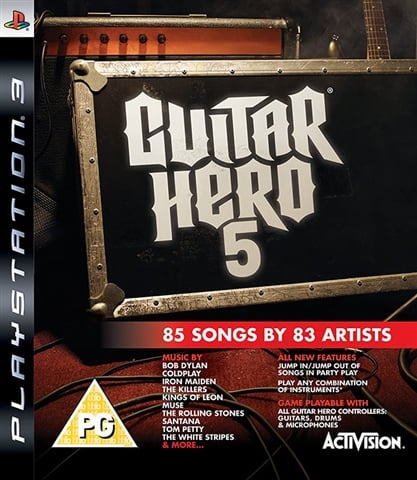 Guitar Hero 5 (PS3) Game Only