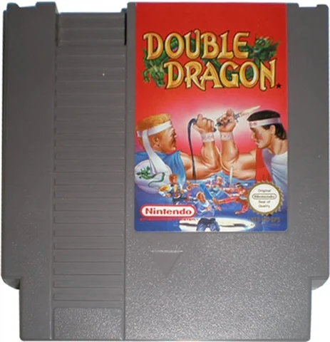 Double Dragon (NES) W/ Manual, Unboxed