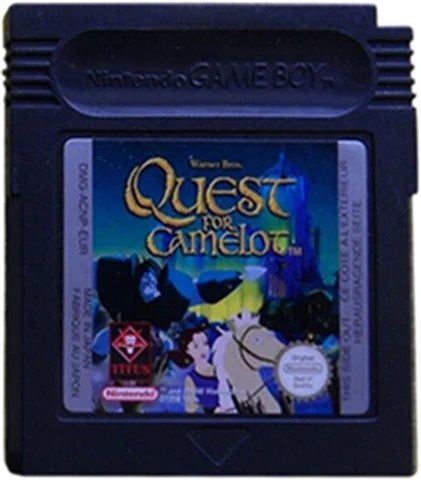 Quest For Camelot (Game Boy Colour) W/O Manual, Unboxed