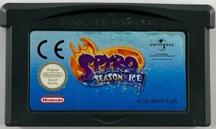 Spyro: Season Ice (Game Boy Advance) W/O Manual, Unboxed