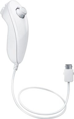 Wii/Wii U Official Nunchuck White