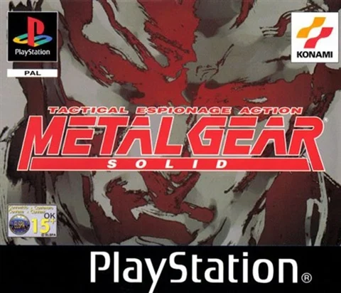 Metal Gear Solid (PS1) W/ Manual, Boxed