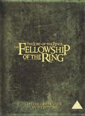 Lord Of The Rings: Fellowship Of The Ring (PG) 2001 4 Disc