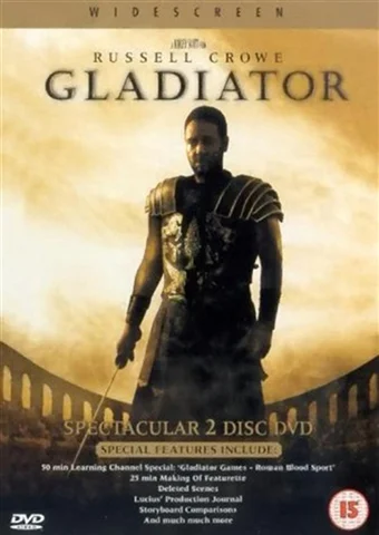 Gladiator: Special Edition (15) 2000 2 Disc