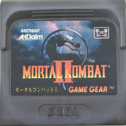 Mortal Kombat 2 (Game Gear) W/O Manual, Unboxed, Japan Import