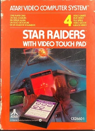 Star Raiders With Touch Pad (Atari) W/Manual, Boxed
