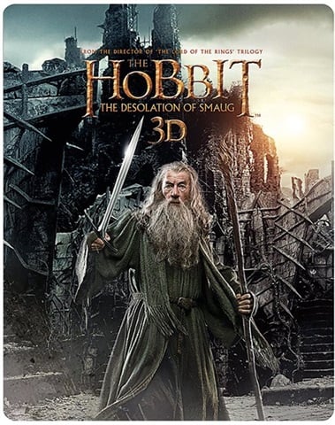 Hobbit, The: The Desolation Of Smaug (12) 2013 3D+BR 4 Disc Limited Edition Steelbook
