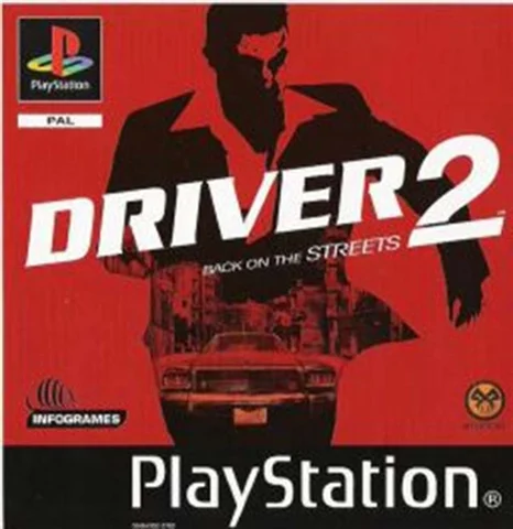 Driver 2: Back on the Streets (PS1) W/ Manual, Boxed 2 Disc