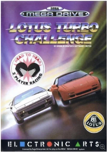 Lotus Turbo Challenge (Mega Drive) W/Manual, Boxed