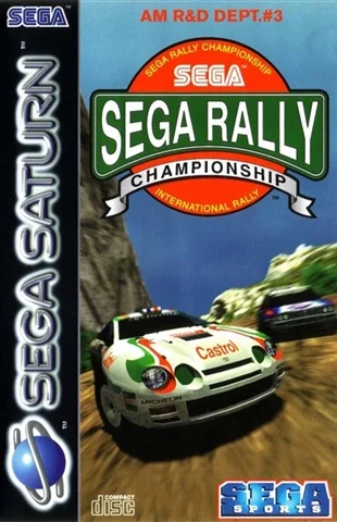 Sega Rally Chapionship (Sega Saturn) W/Manual, Boxed