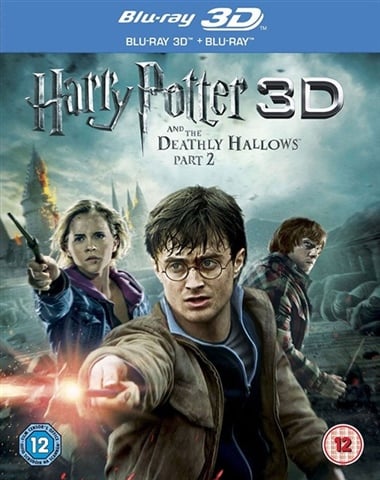 Harry Potter & Deathly Hallows Pt2 (12) 2011 3D +DVD