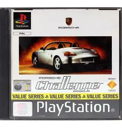 Porsche Challenge (PS1) W/ Manual, Boxed Value Series
