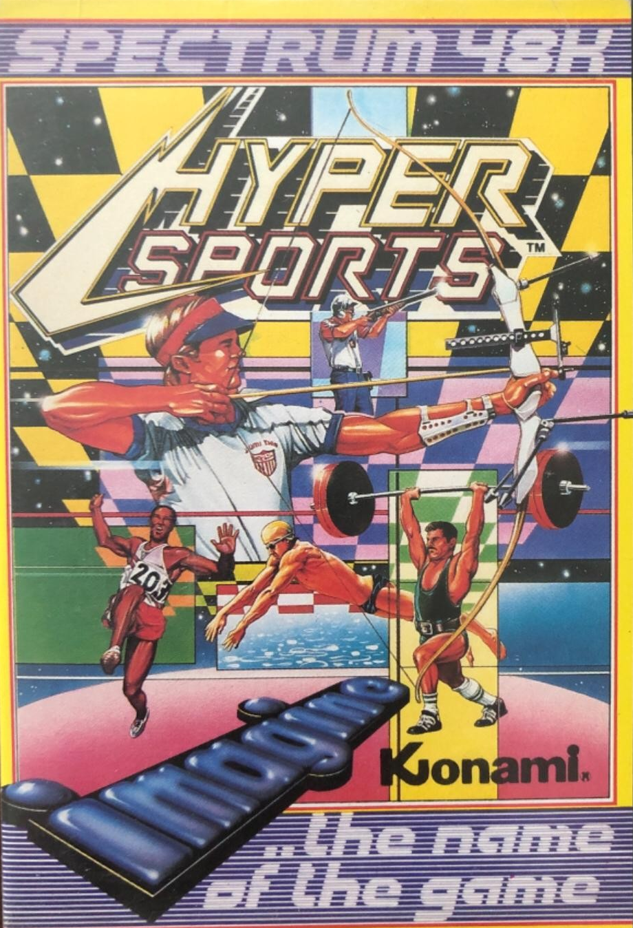 Hyper Sports (Spectrum 48k Cassette)