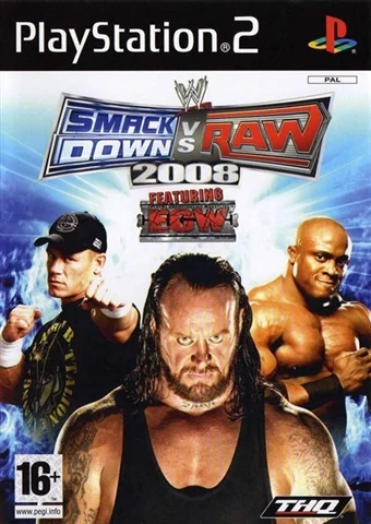 WWE Smack Down Vs Raw 2008 (PS2)
